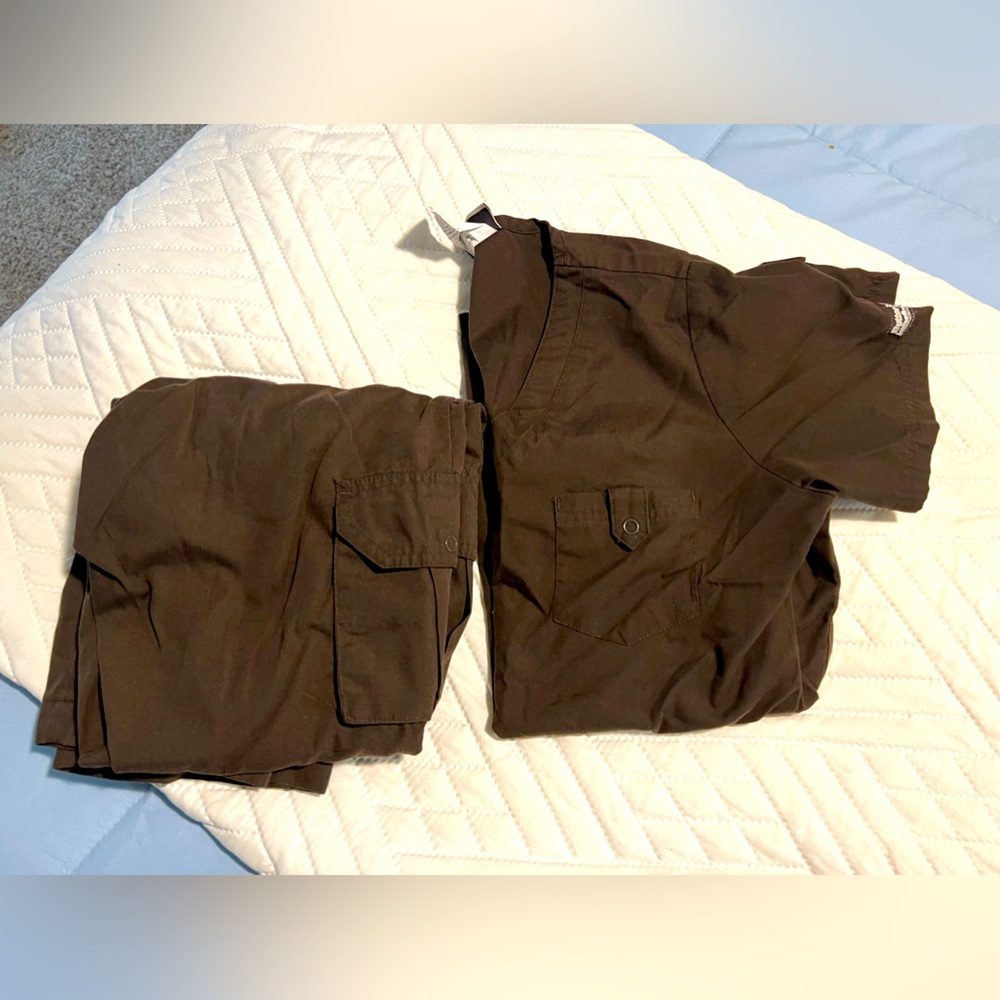 Brown scrub sets